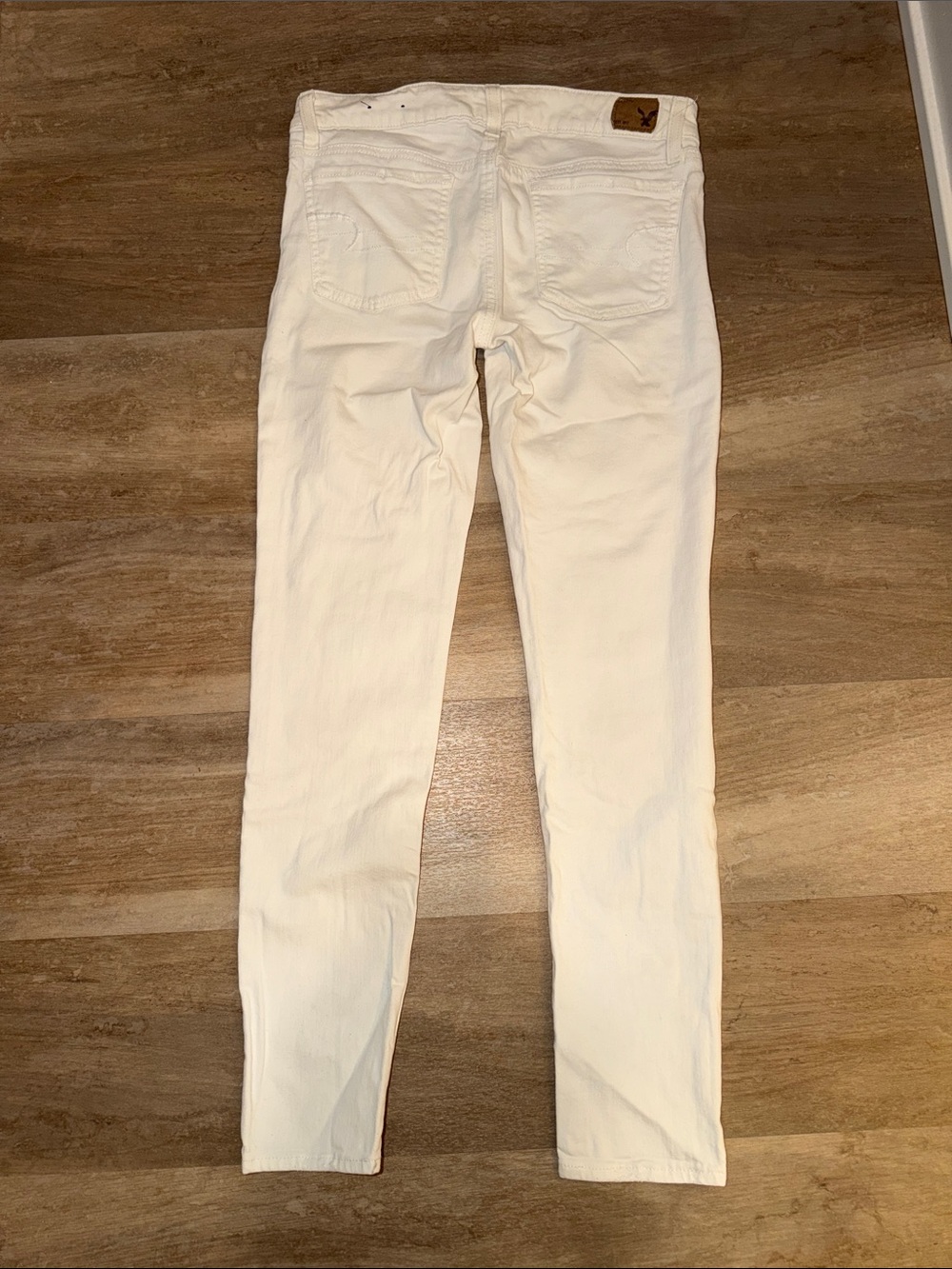 American Eagle Outfitters White Skinny Jeans - Picture 4 of 4